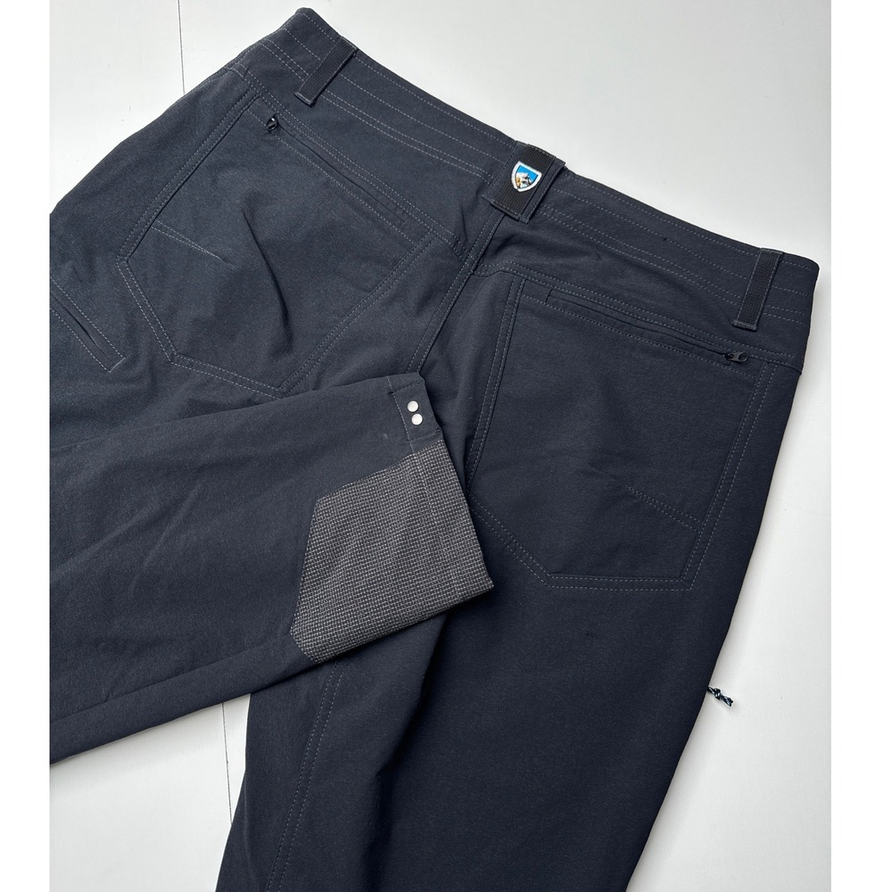 Kuhl Klash Pant Mens 35x34 Black Softshell Hiking Tactical Outdoor Trousers